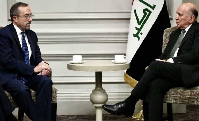 ‎بغداد وواشنطن تبحثان ضرورة حماية الممرات البحرية لضمان تصدير النفط العراقي والخليجي