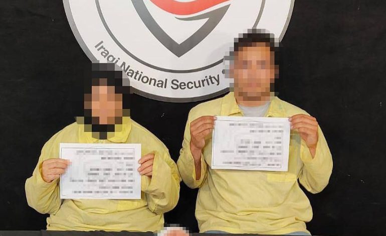 هرَّبا طفلاً عمره (٤) أيام بغية بيعه.. الأمن الوطني يقبض على عصابة دولية للاتجار بالبشر في بغداد