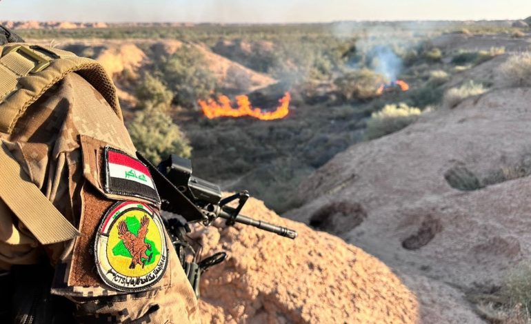 جهاز مكافحة الإرهاب يلقي القبض على (3) ارهابيين وينفذ انزال جوي في مناطق متفرقة