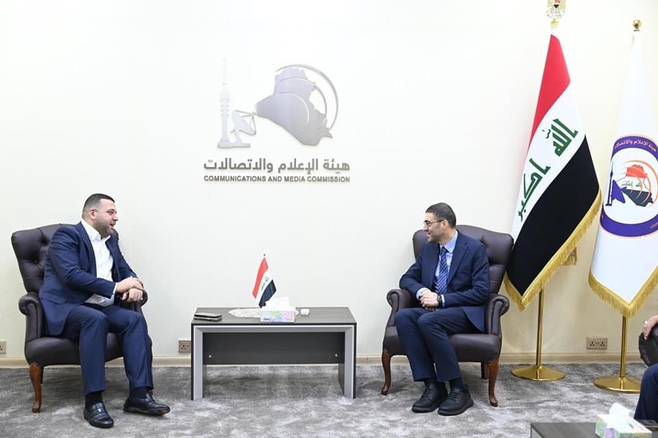 رئيس هيئة الإعلام والاتصالات يستقبل وفد العتبة الحسينية ويبحث سبل التعاون في الإعلام والاتصالات وتكنولوجيا المعلومات
