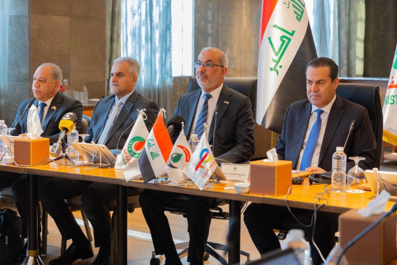 وزارة النفط : اعمال تنفيذ مشروع استثمار الغاز مع شركة توتال الفرنسية تسير ضمن التوقيتات المحددة.