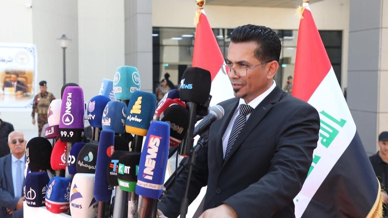 ابرز ماجاء في المؤتمر الصحفي لوزير النقل خلال افتتاحية محطة نينوى لنقل المسافرين والوفود في الموصل