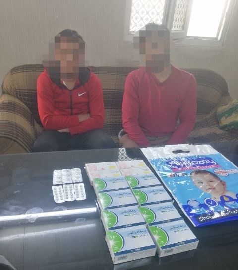 الانبار: القبض على متهمين بحوزتهما حبوب مخدرة مختلفة الأنواع