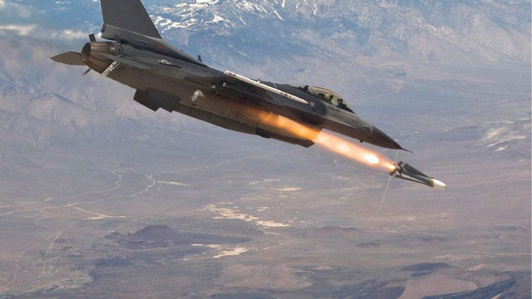 الاستخبارات العسكرية: طائرات F-16 تنفذ ضربة جوية ناجحة في وادي زغيتون بكركوك