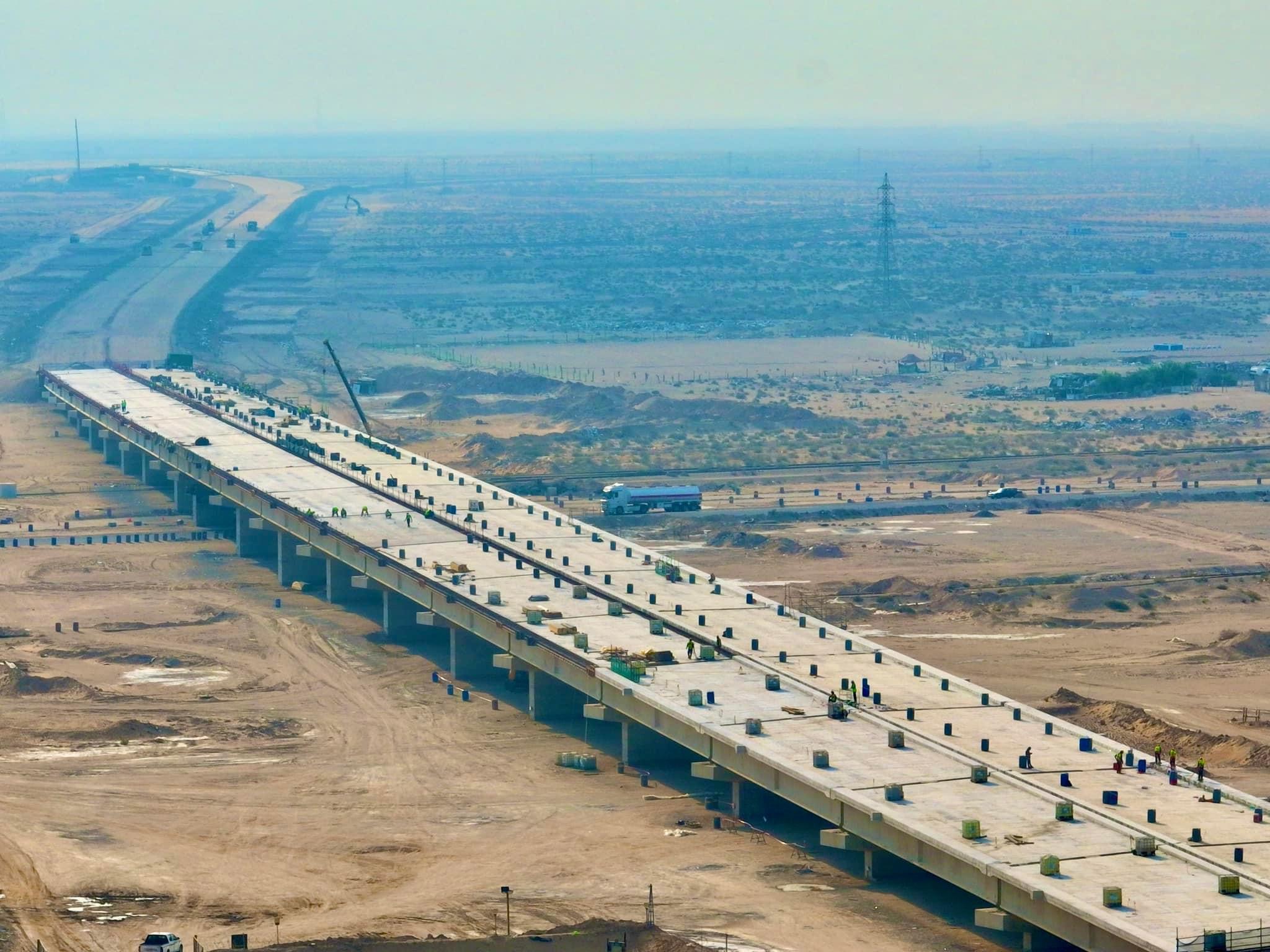 بالصور.. جسور مشاريع ميناء الفاو الكبير