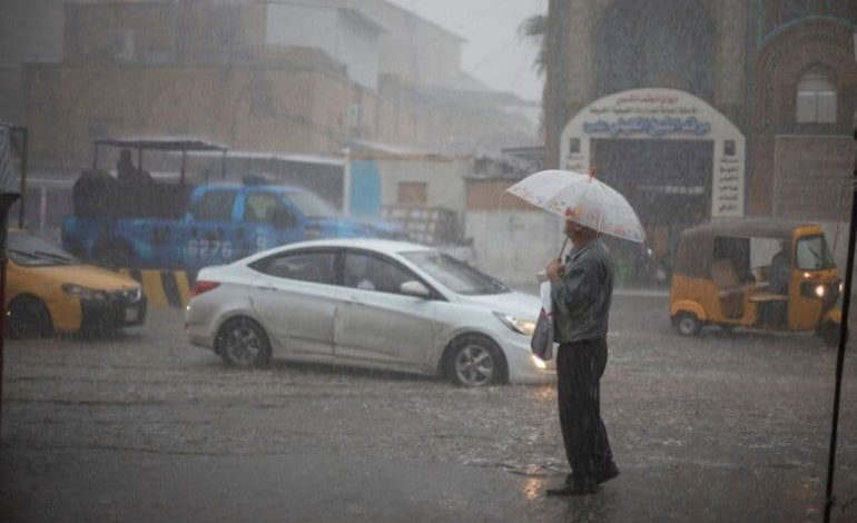 الأنواء الجوية : امطار رعدية ستشدها البلاد الاسبوع المقبل