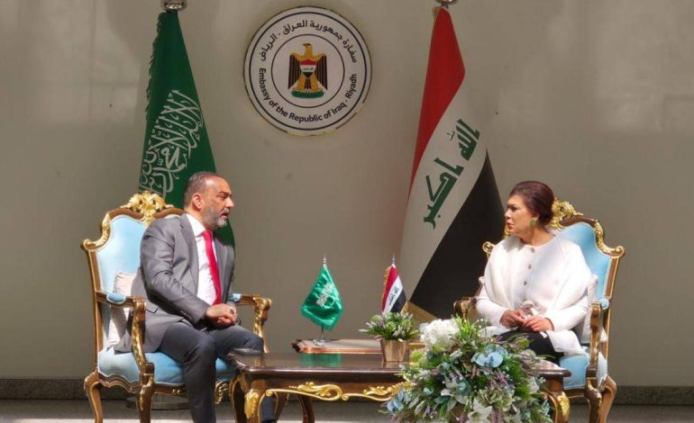 رئيس هيأة الإعلام والاتصالات يزور السفارة العراقية في الرياض ويشيد بدورها، ويؤكد اهمية التمثيل العراقي في المنتديات الدولية للاتصالات